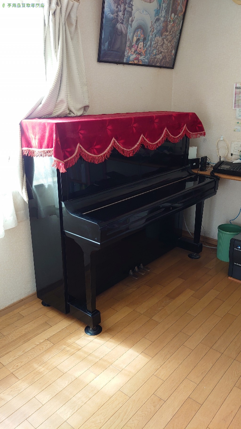 【伊予市下吾川】アップライトピアノの買取・回収のご依頼者さま