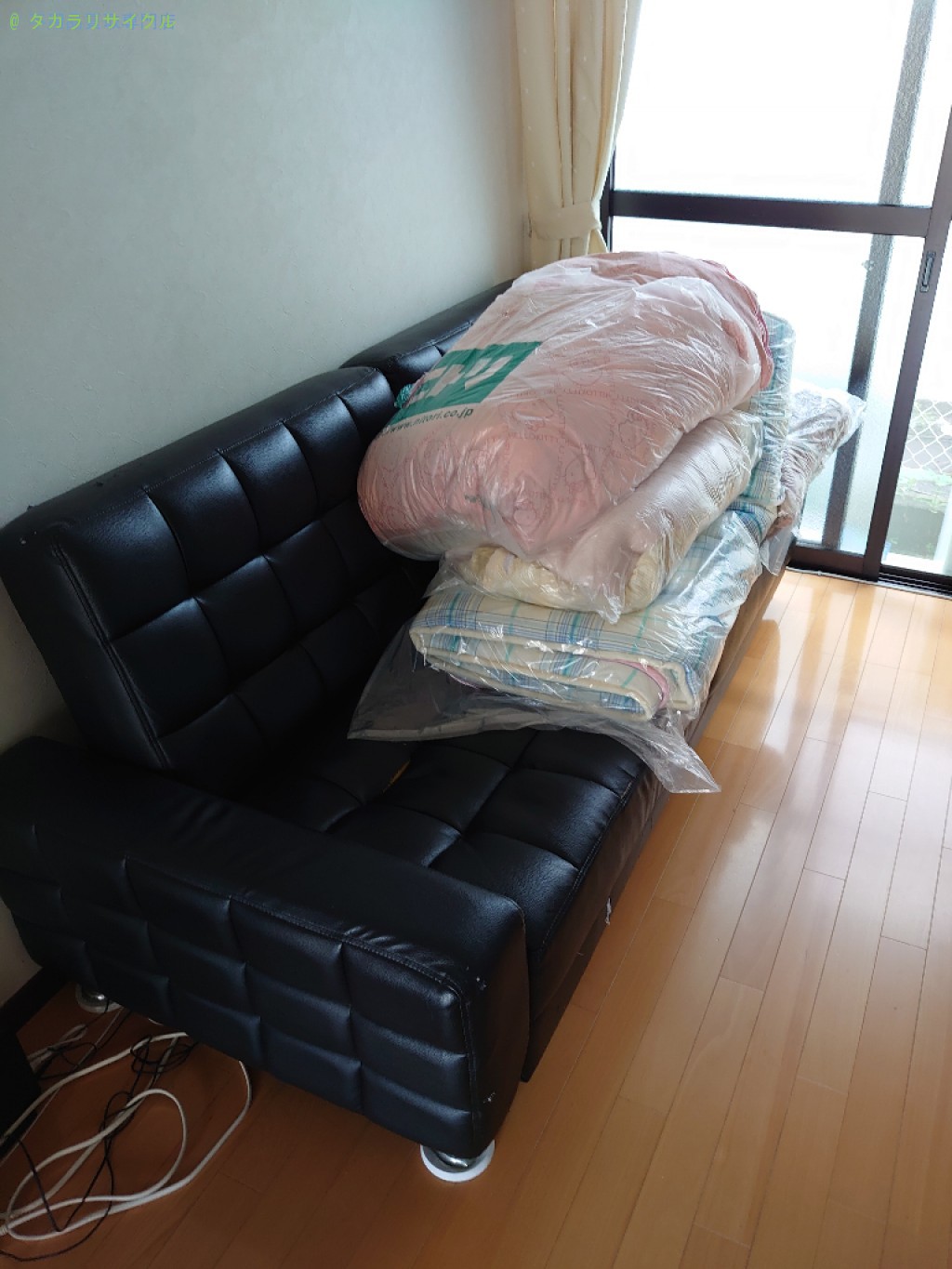 【伊予市米湊】ソファ・寝具の処分・回収のご依頼者さま