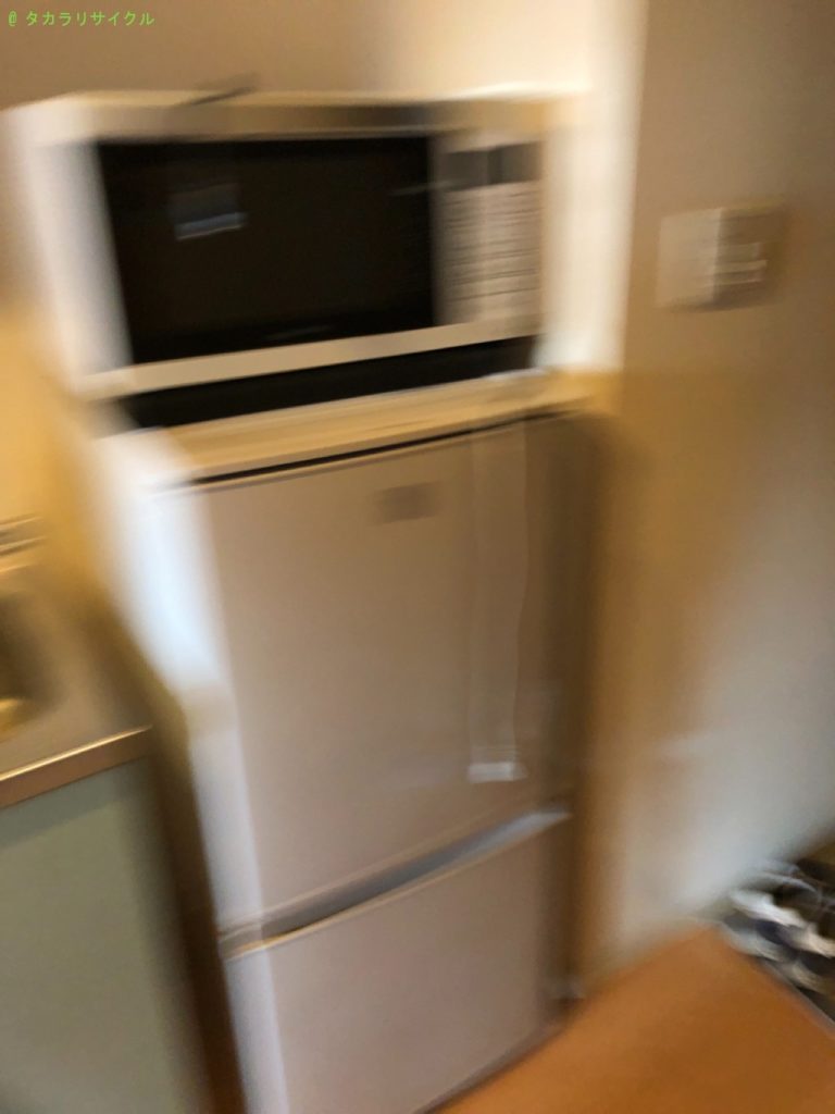 【草津市大路】冷蔵庫・電子レンジ・洗濯機の回収のご依頼者さま